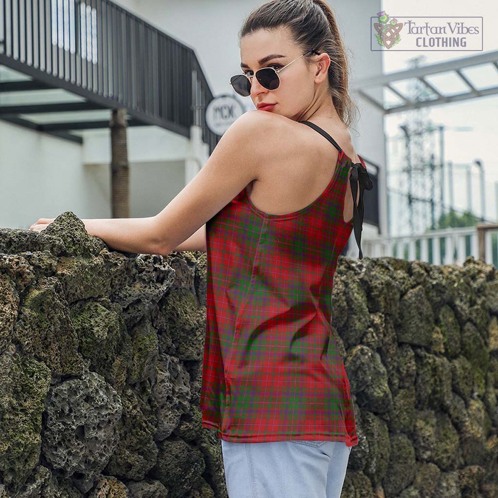 Tartan Vibes Clothing MacDougall Tartan Loose Halter Neck Camisole