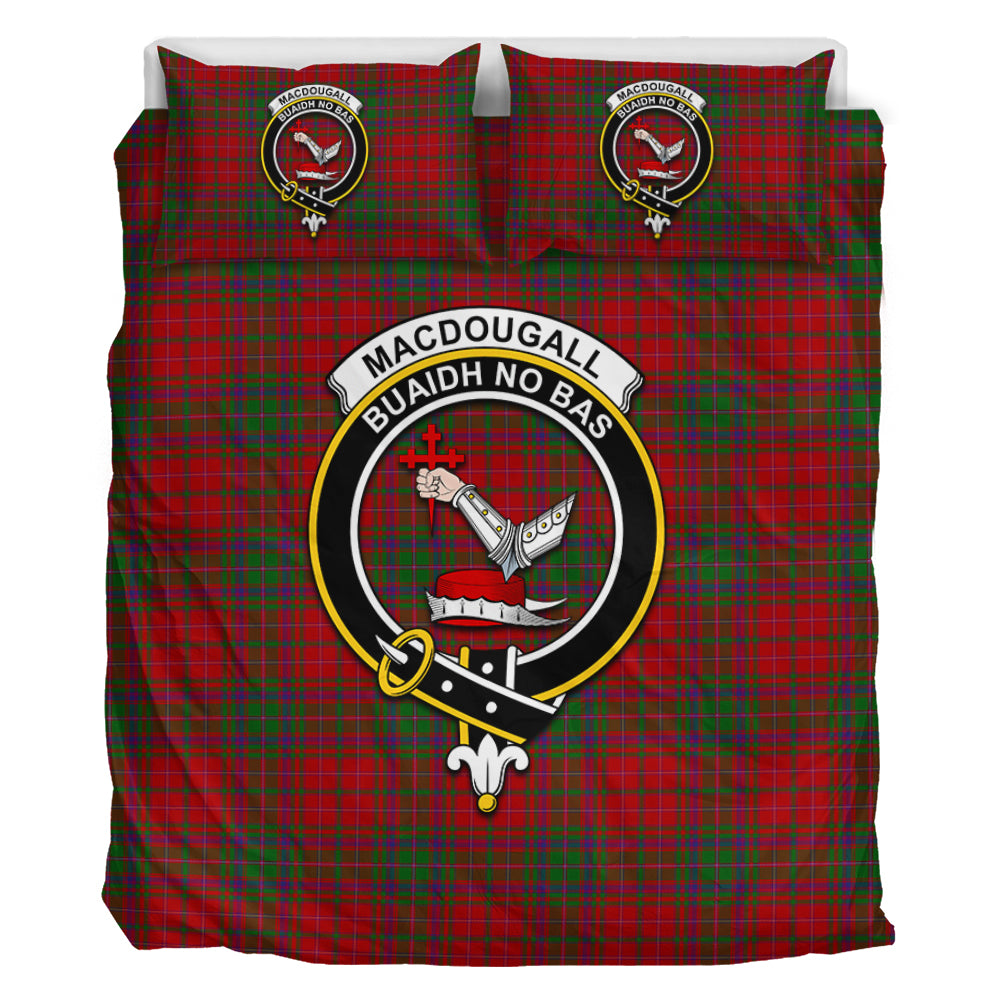 MacDougall (McDougall) Tartan Bedding Set with Family Crest - Tartan Vibes Clothing