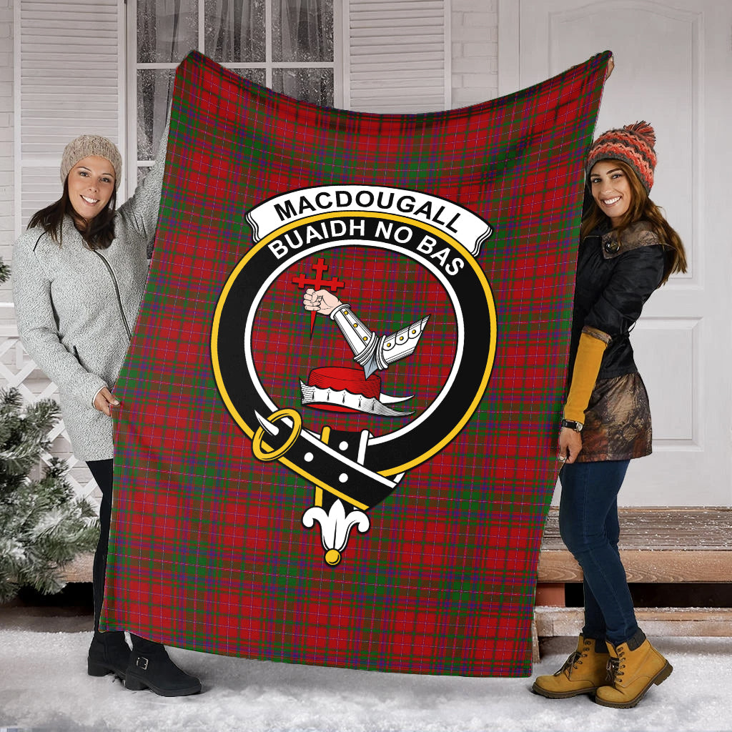 macdougall-tartab-blanket-with-family-crest