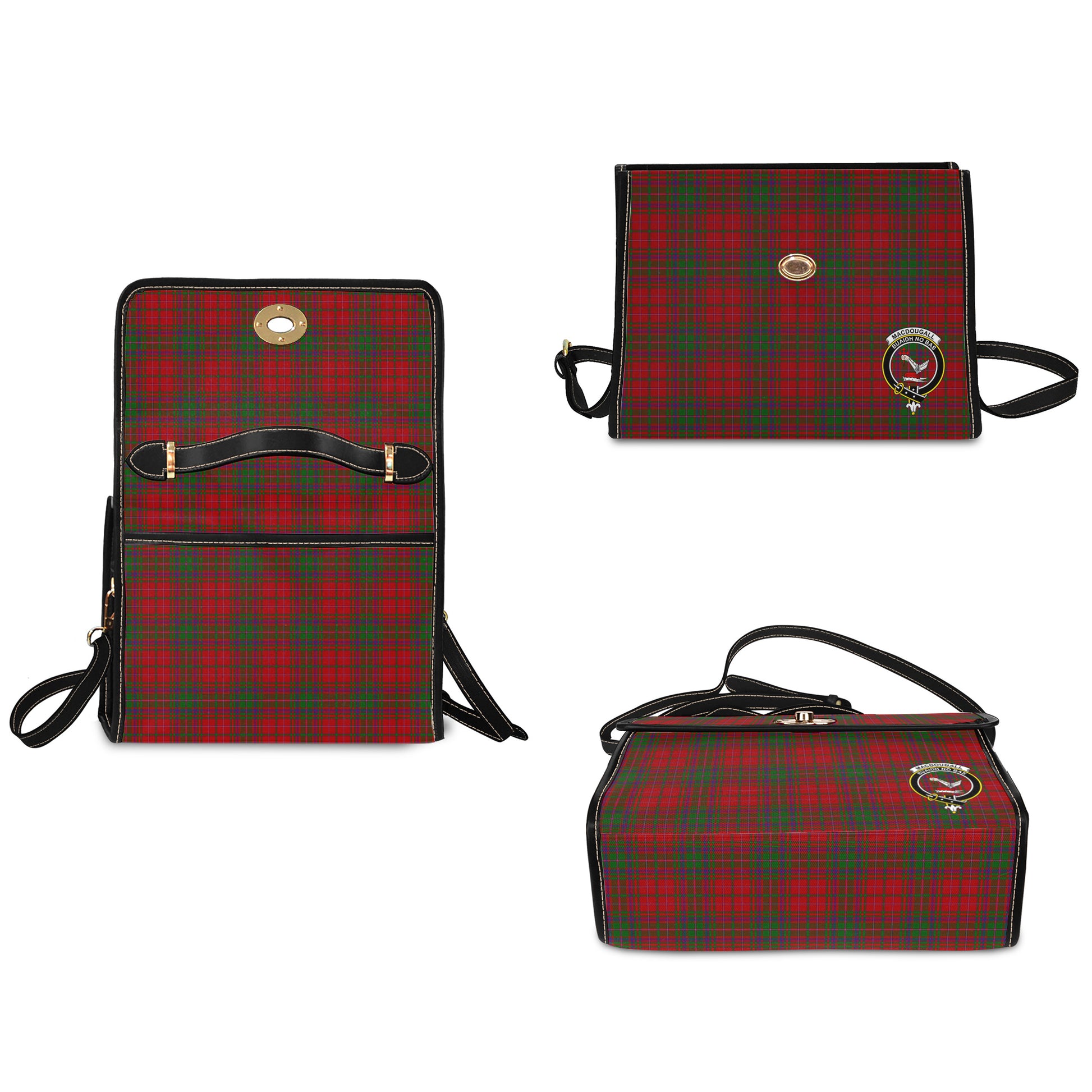 macdougall-tartan-leather-strap-waterproof-canvas-bag-with-family-crest