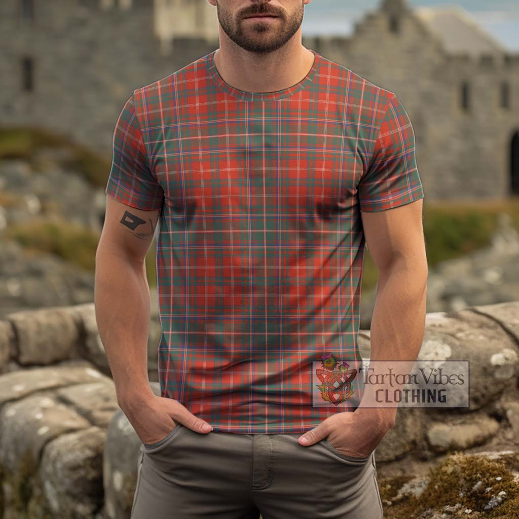 MacDougall Ancient Tartan Cotton T-Shirt Men's Shirt - Tartanvibesclothing Shop