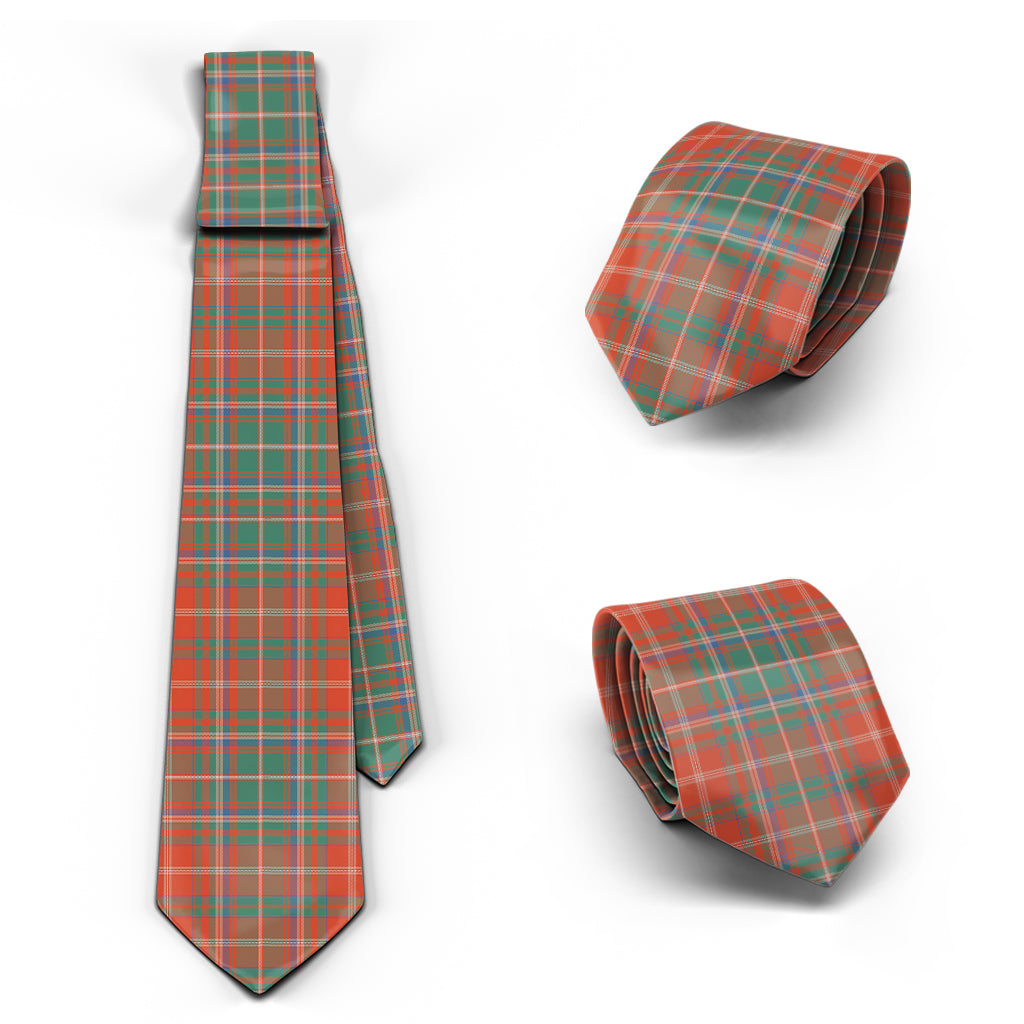 MacDougall Ancient Tartan Classic Necktie Necktie One Size - Tartan Vibes Clothing