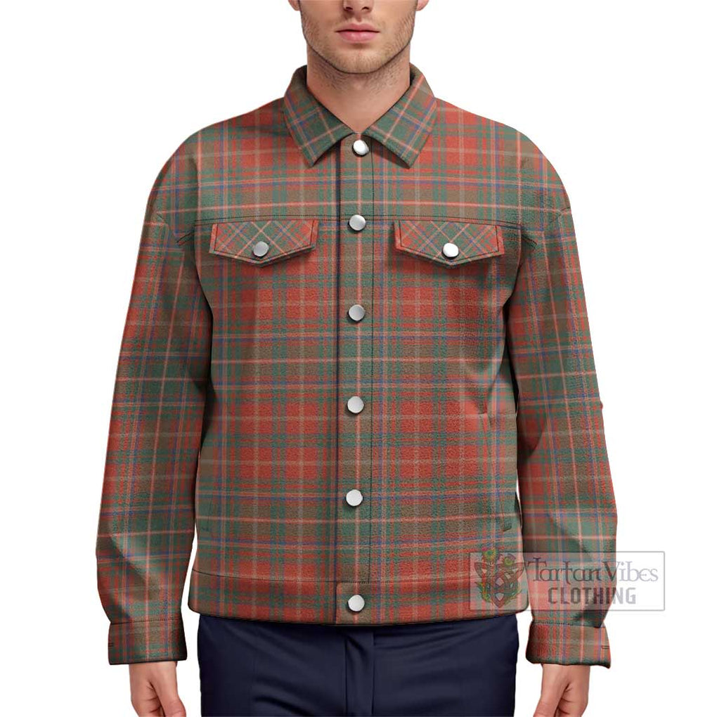 MacDougall Ancient Tartan Unisex Lapel Cotton Jacket Unisex - Tartan Vibes Clothing