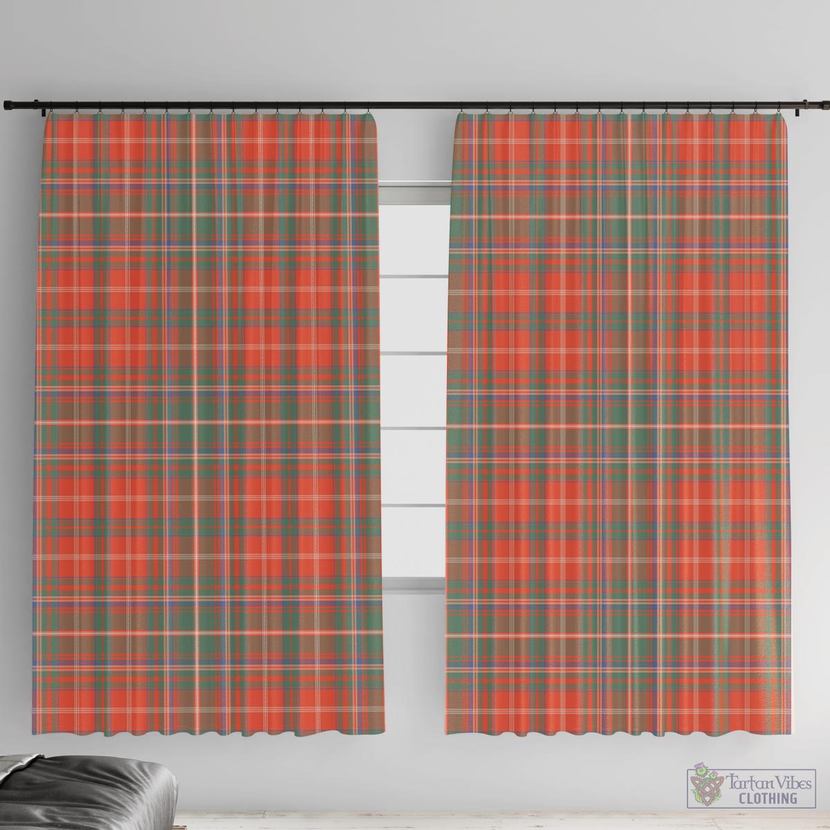 MacDougall Ancient Tartan Window Curtain