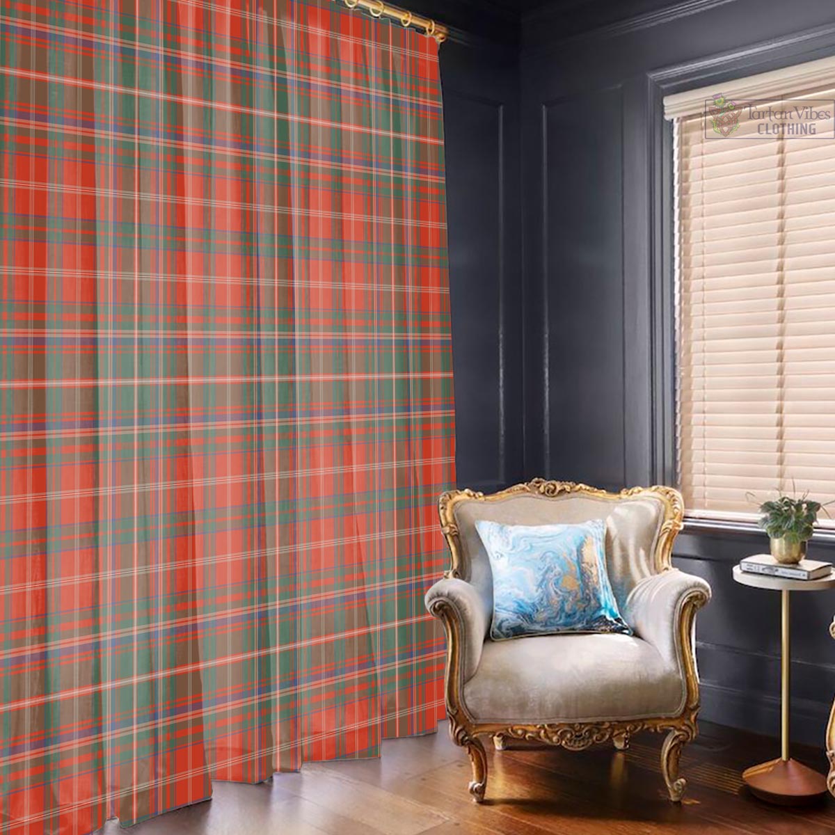 MacDougall Ancient Tartan Window Curtain