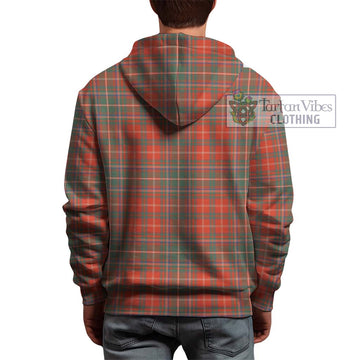 MacDougall Ancient Tartan Hoodie with Family Crest DNA In Me Style