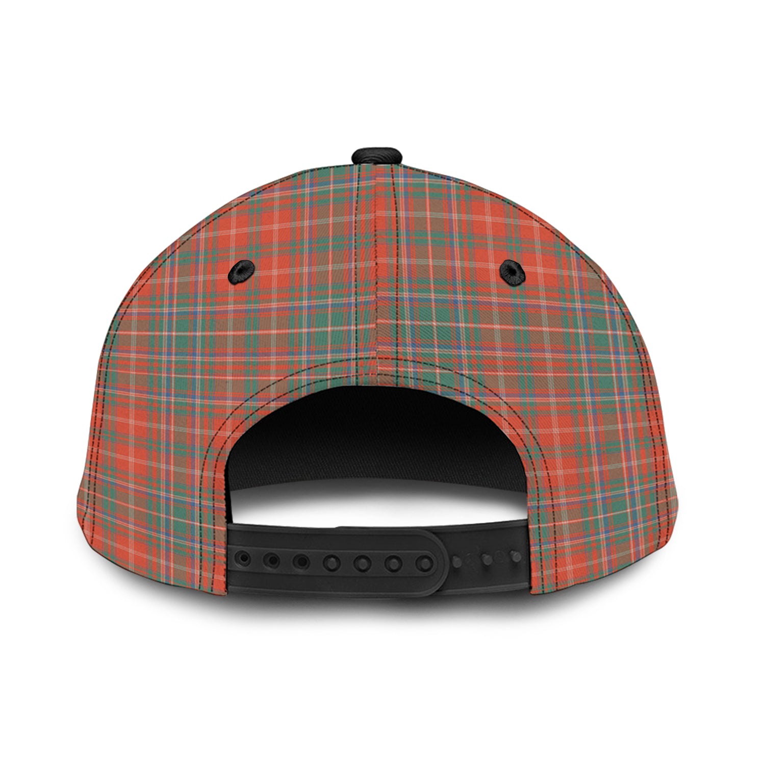 MacDougall Ancient Tartan Classic Cap with Family Crest - Tartan Vibes Clothing