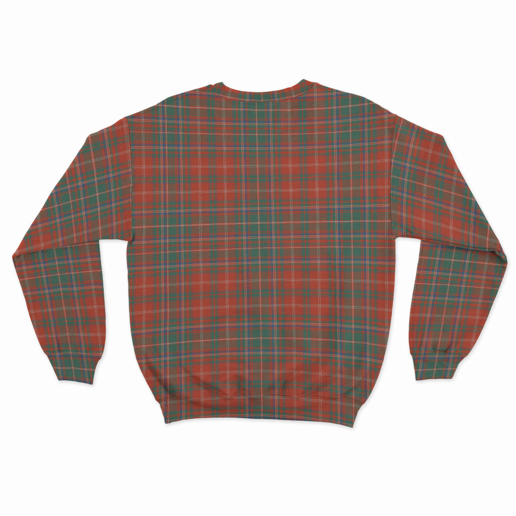 MacDougall Ancient Tartan Sweatshirt with Family Crest - Tartan Vibes Clothing