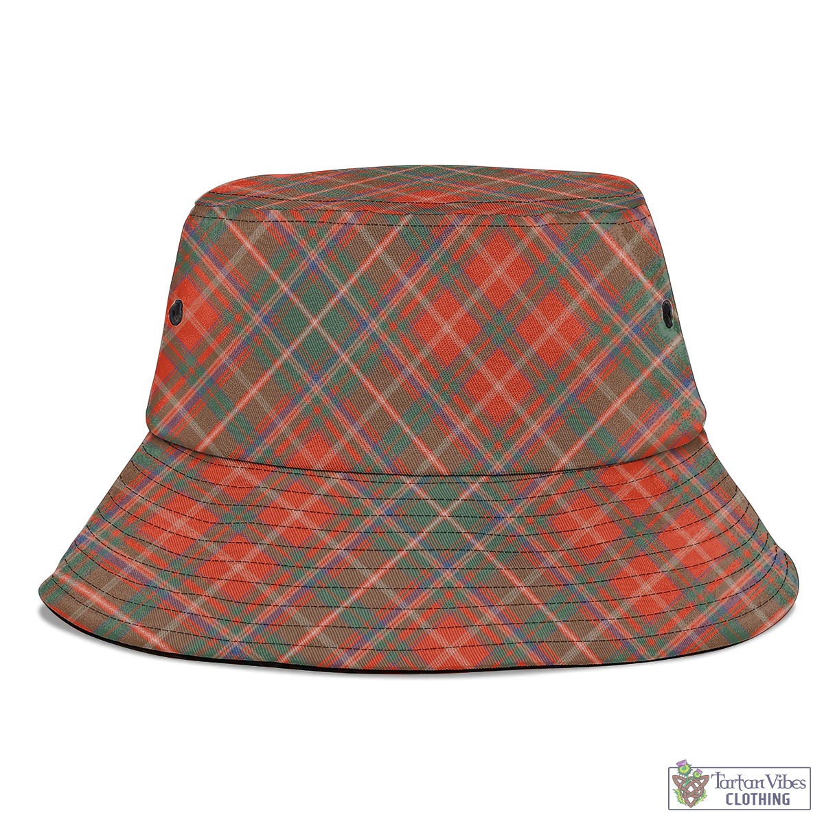 Tartan Vibes Clothing MacDougall Ancient Tartan Bucket Hat