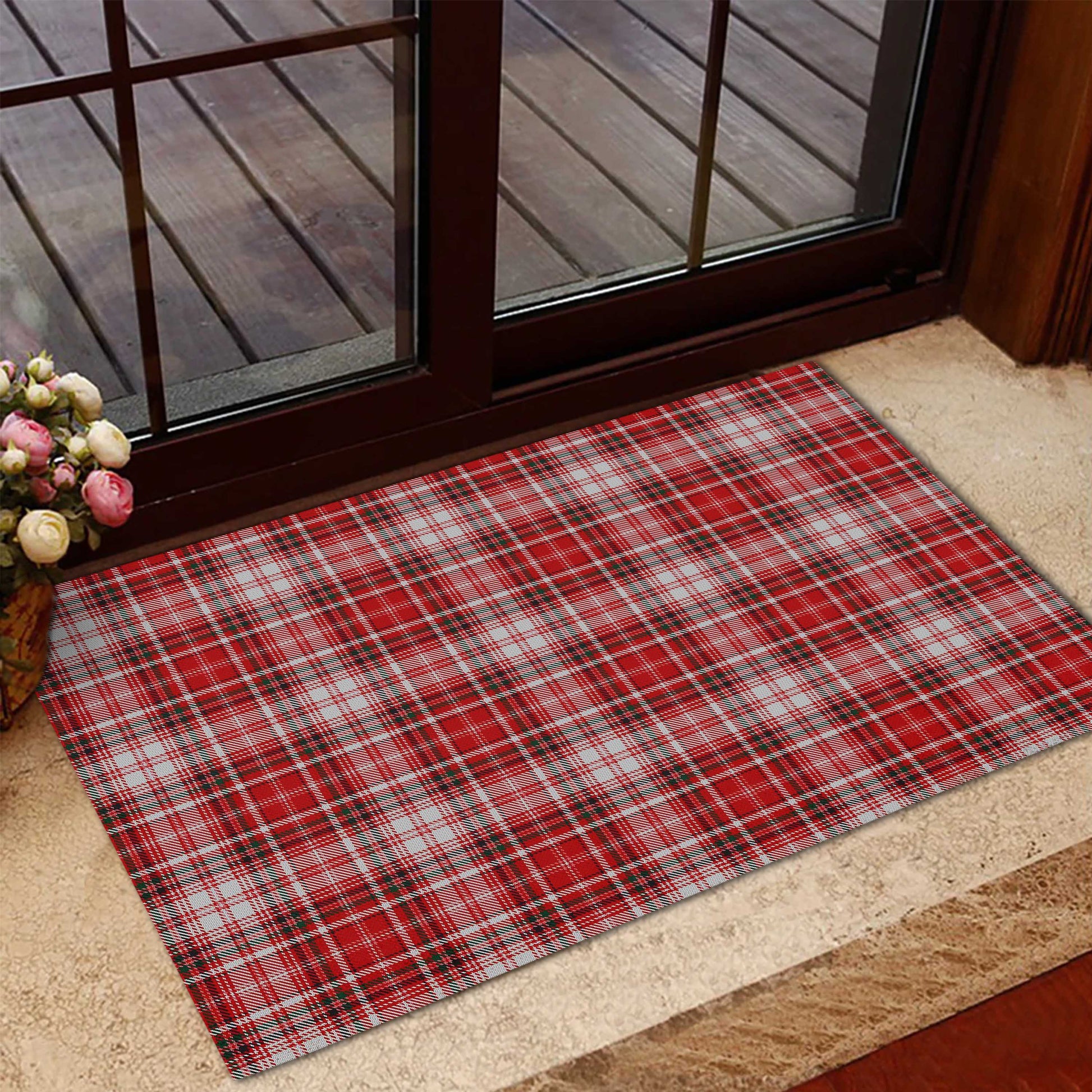 MacDougall Dress Tartan Door Mat - Tartanvibesclothing