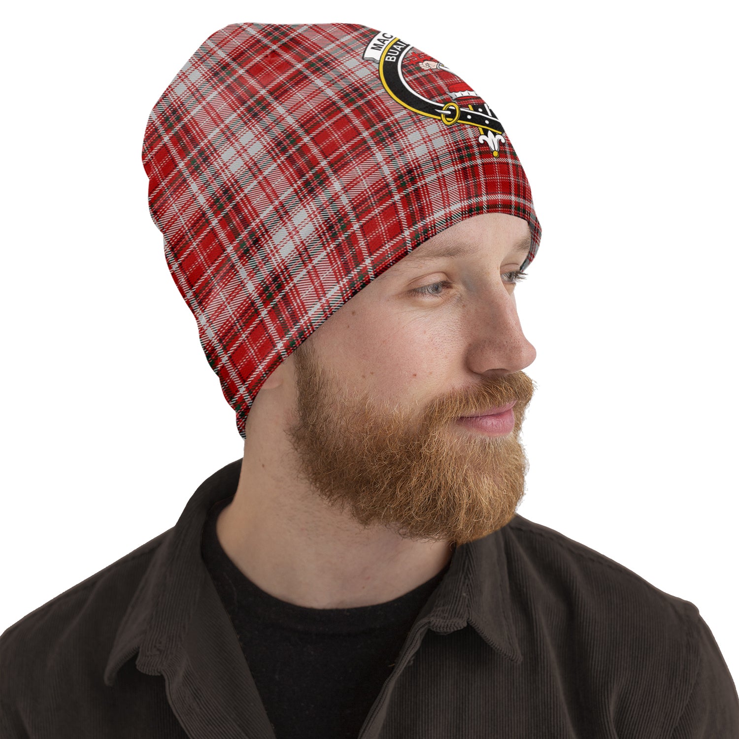 macdougall-dress-tartan-beanies-hat-with-family-crest