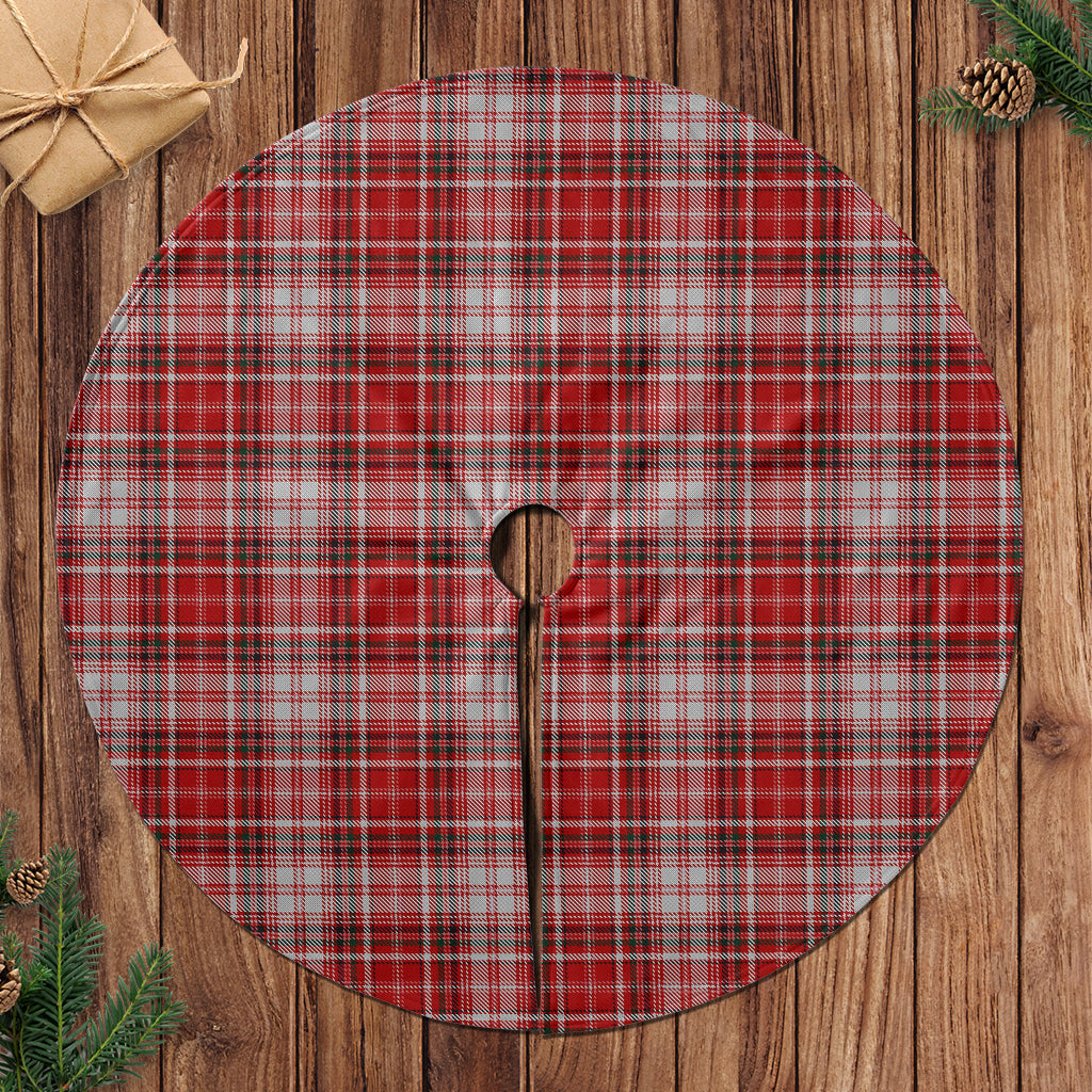 MacDougall Dress Tartan Christmas Tree Skirt - Tartanvibesclothing