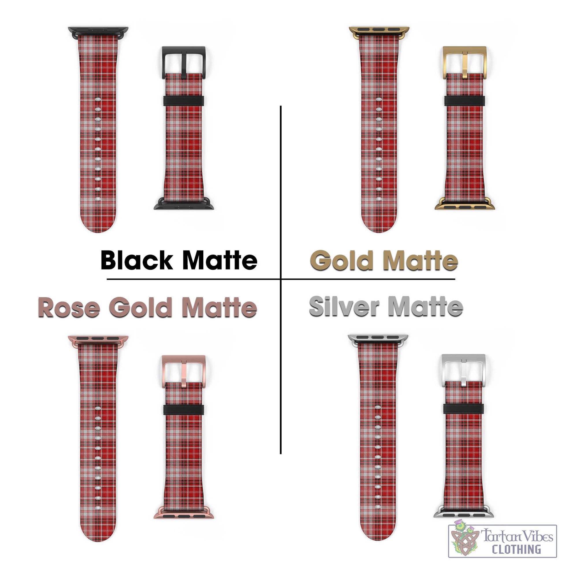 Tartan Vibes Clothing MacDougall Dress Tartan Watch Band