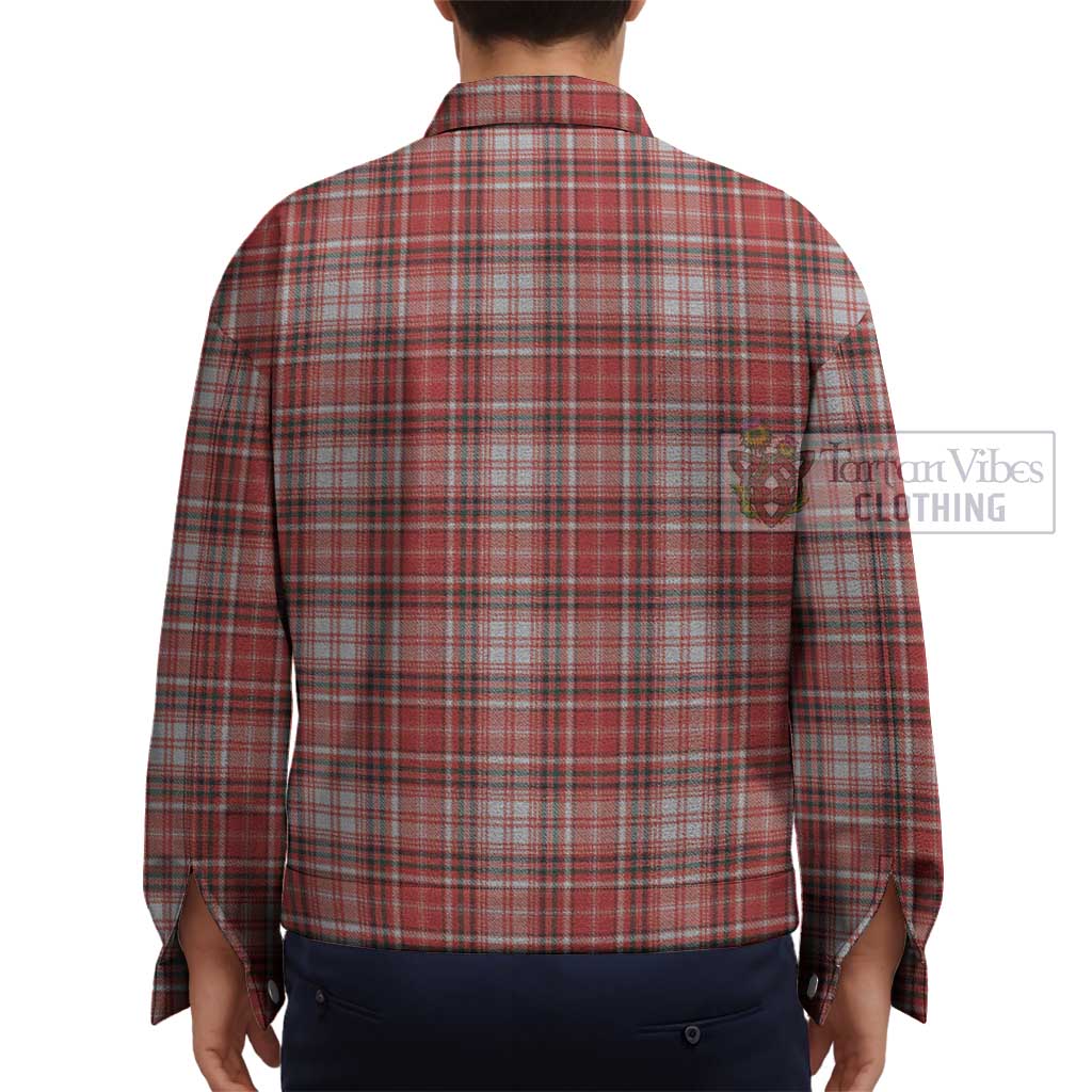 Tartan Vibes Clothing MacDougall Dress Tartan Unisex Lapel Cotton Jacket