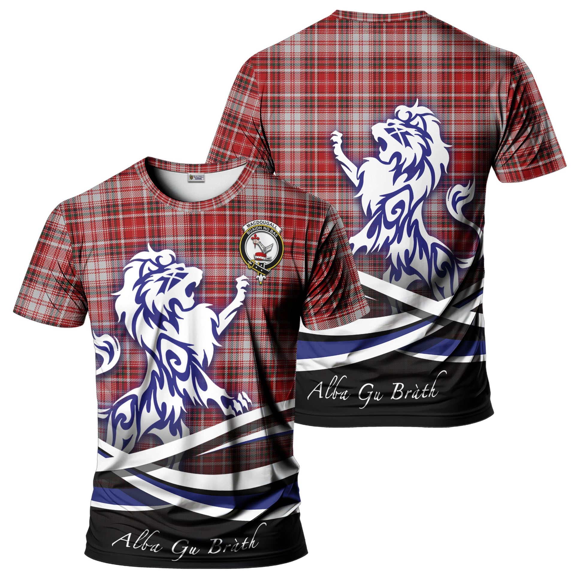 macdougall-dress-tartan-t-shirt-with-alba-gu-brath-regal-lion-emblem