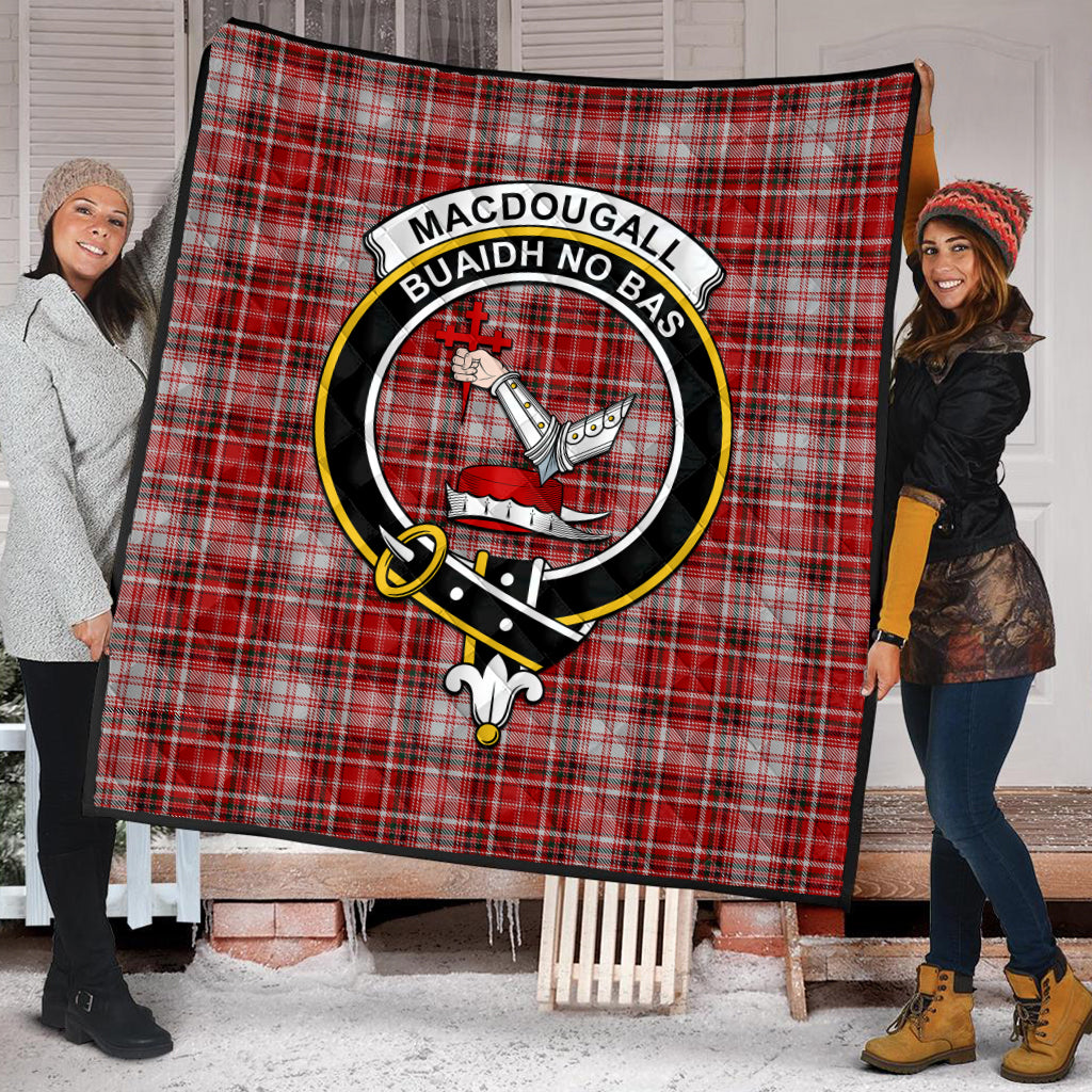 macdougall-dress-tartan-quilt-with-family-crest