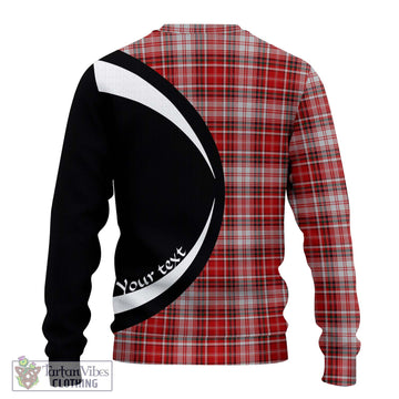 MacDougall Dress Tartan Ugly Sweater with Family Crest Circle Style