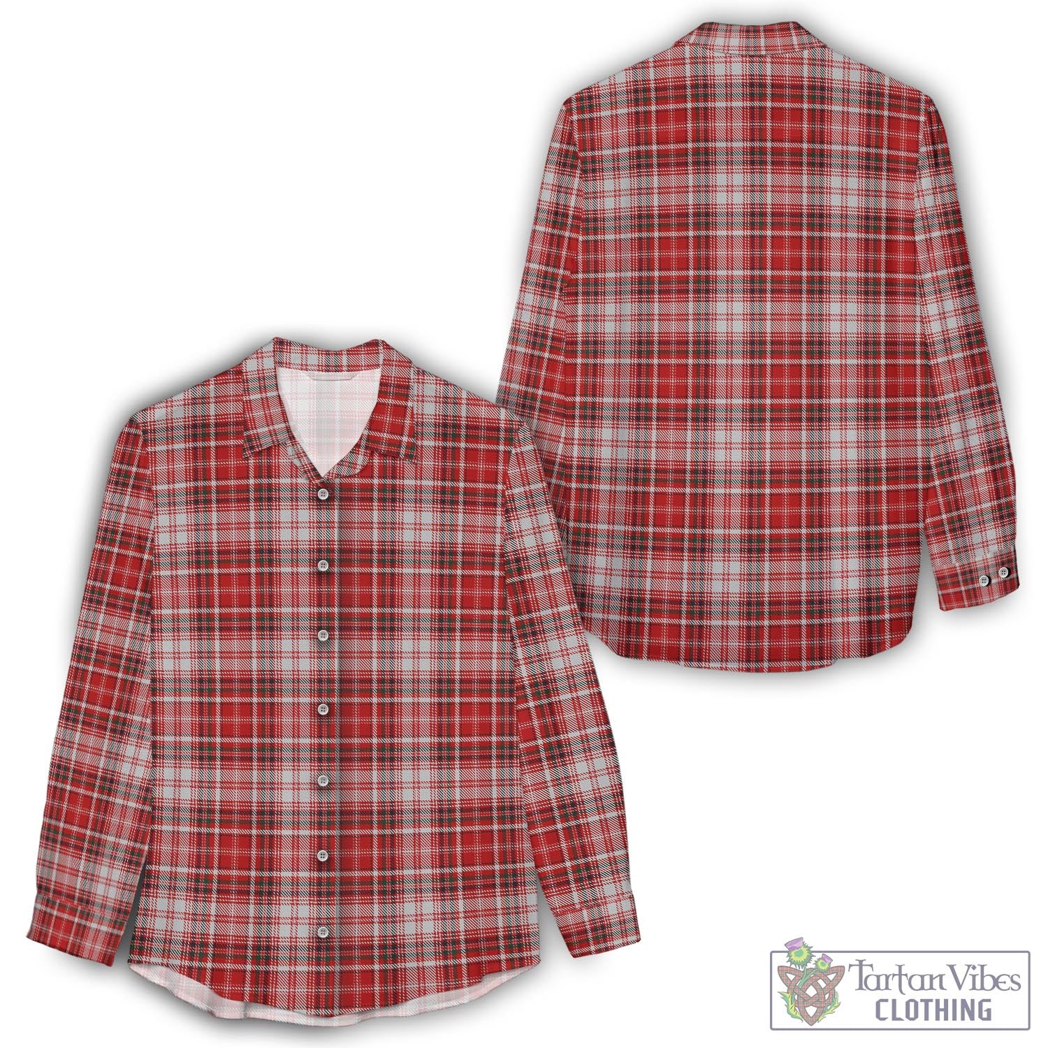 MacDougall Dress Tartan Womens Casual Shirt