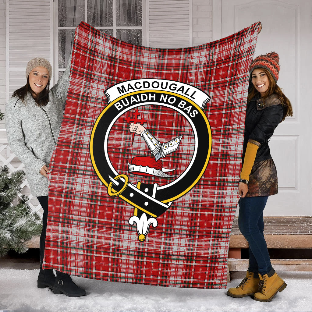 macdougall-dress-tartab-blanket-with-family-crest