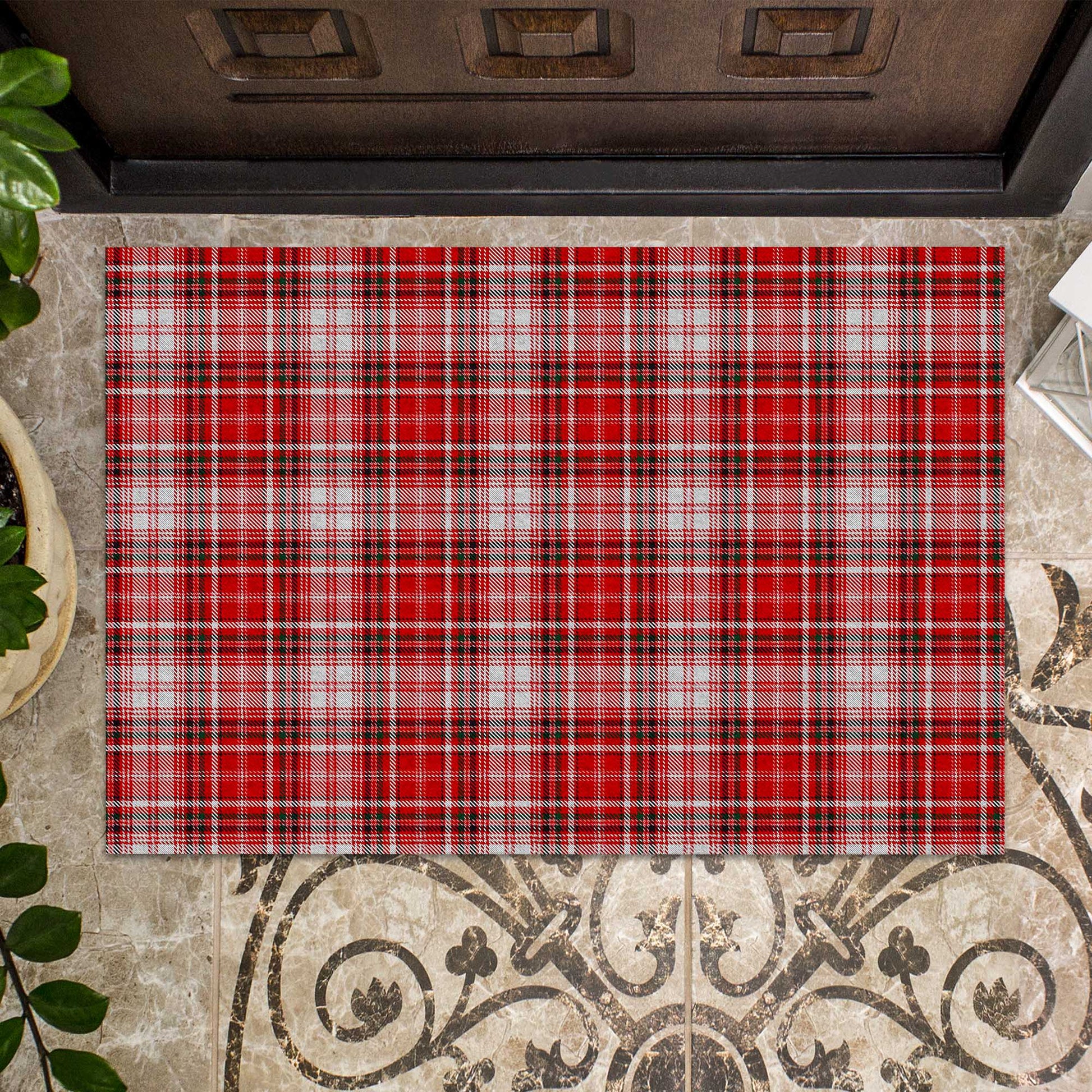 MacDougall Dress Tartan Door Mat - Tartanvibesclothing