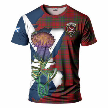 MacDougall (McDougall) Tartan Family Crest T-Shirt Scottish Thistle Celtic Inspired Kid's Shirt - Tartan Vibes Clothing