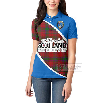 MacDougall (McDougall) Family Crest Tartan Women's Polo Shirt Celebrate Saint Andrew's Day in Style