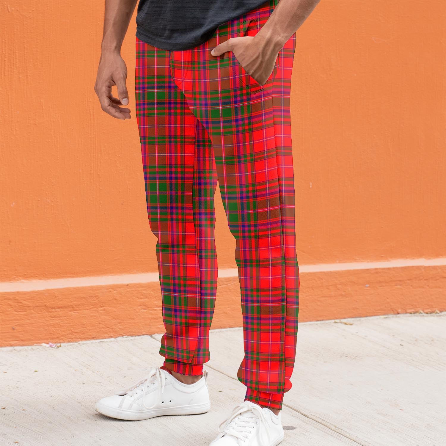 MacDougall Modern Tartan Joggers Pants S - Tartan Vibes Clothing