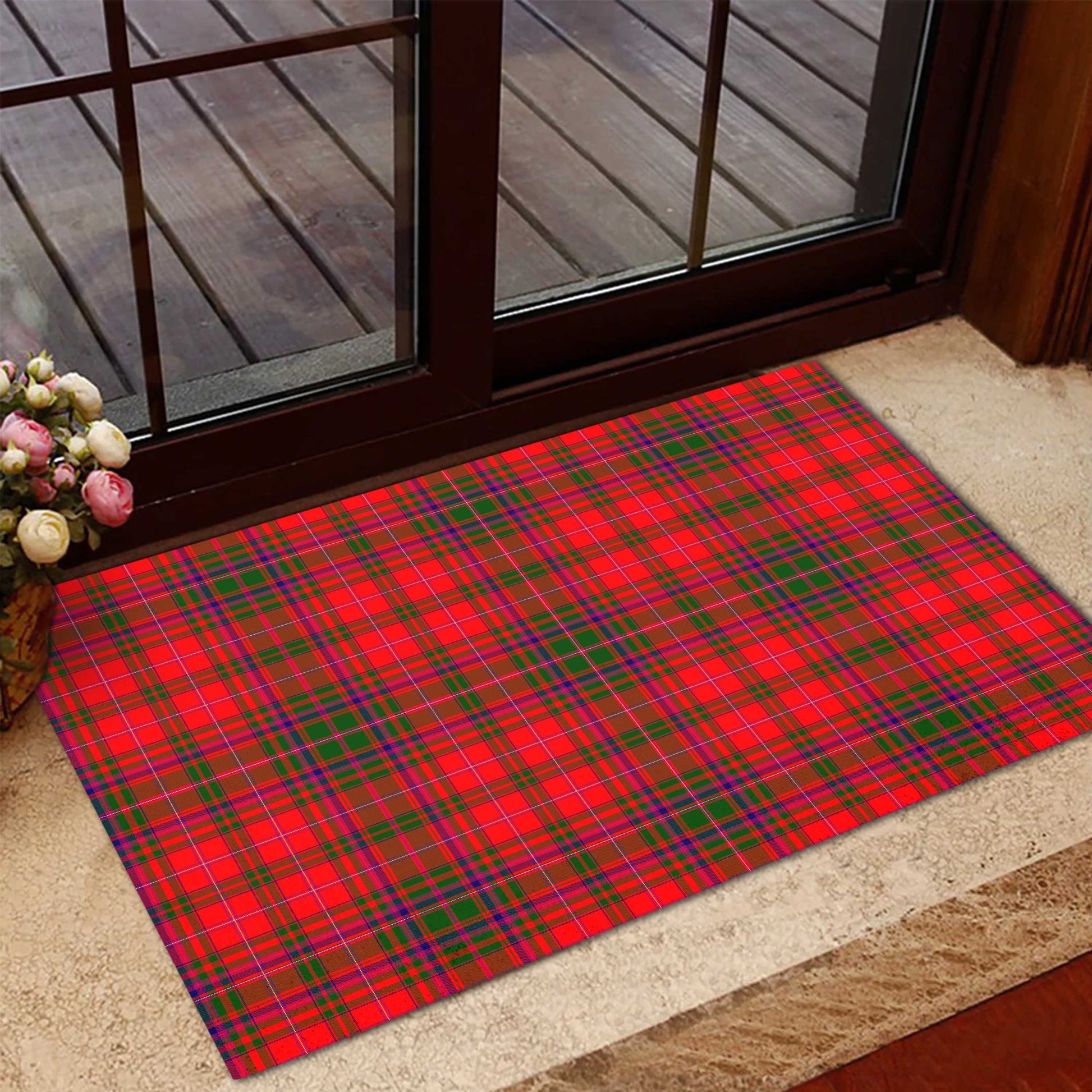 MacDougall Modern Tartan Door Mat - Tartanvibesclothing