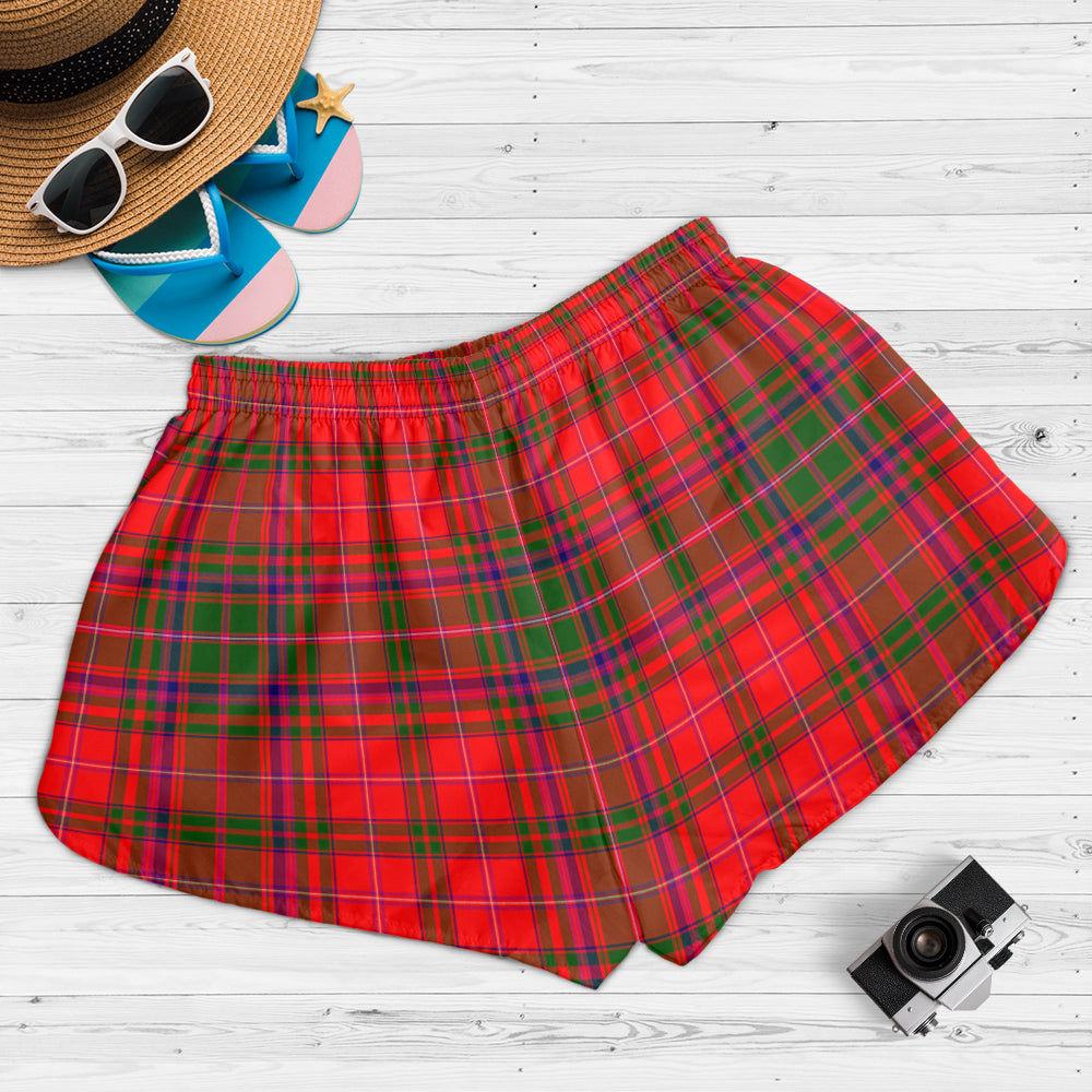 macdougall-modern-tartan-womens-shorts-with-family-crest