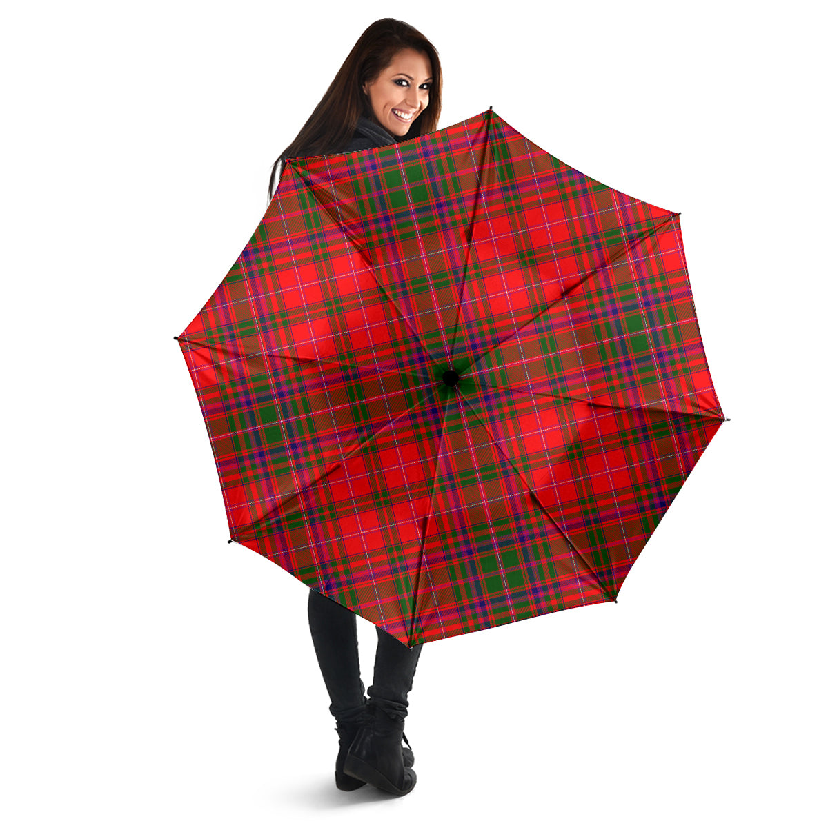 MacDougall Modern Tartan Umbrella - Tartanvibesclothing