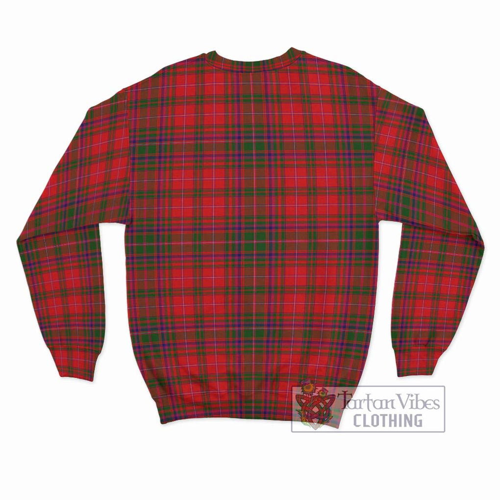 MacDougall Modern Tartan Sweatshirt with Family Crest DNA In Me Style - Tartanvibesclothing Shop