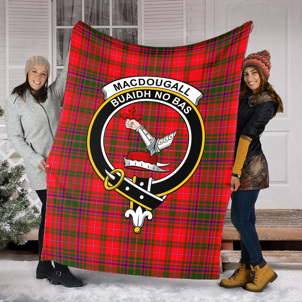 macdougall-modern-tartab-blanket-with-family-crest