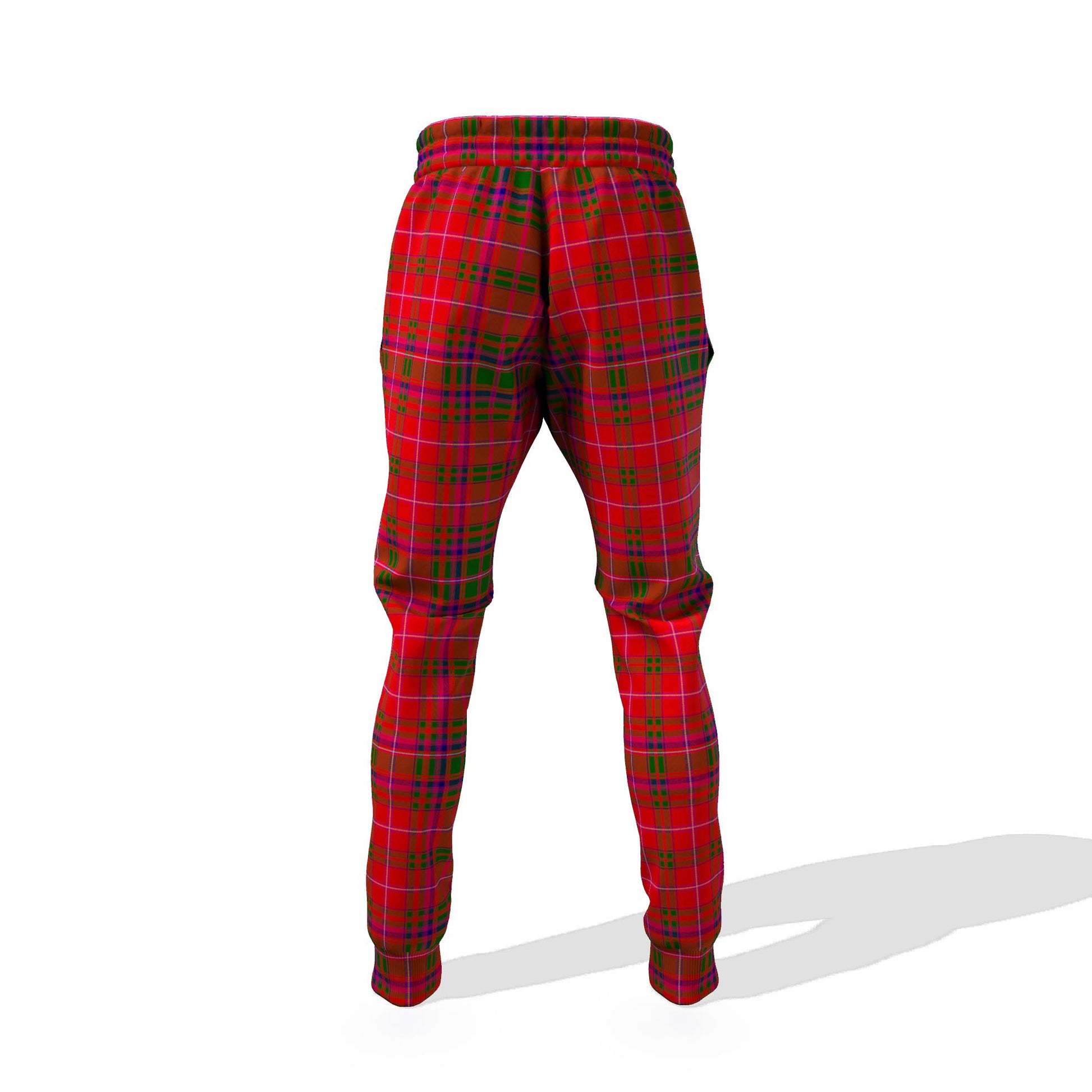 MacDougall Modern Tartan Joggers Pants with Family Crest 6XL - Tartan Vibes Clothing