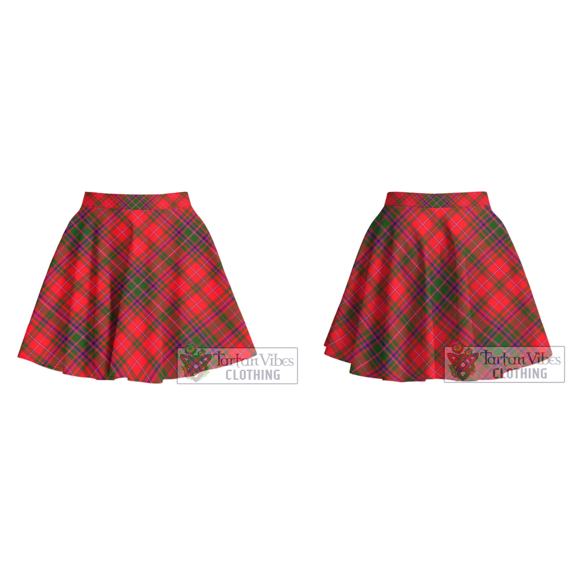 Tartan Vibes Clothing MacDougall Modern Tartan Women's Plated Mini Skirt