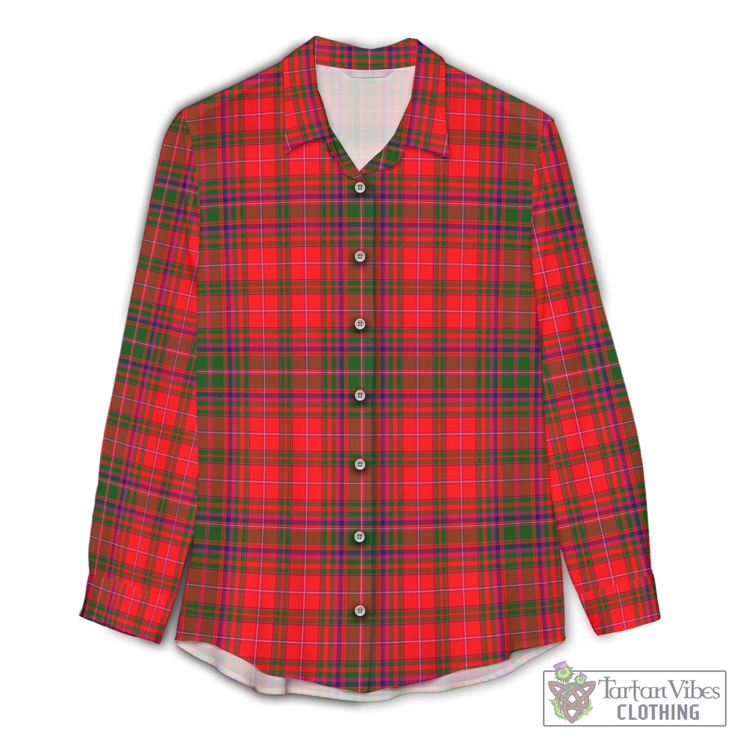 MacDougall Modern Tartan Womens Casual Shirt