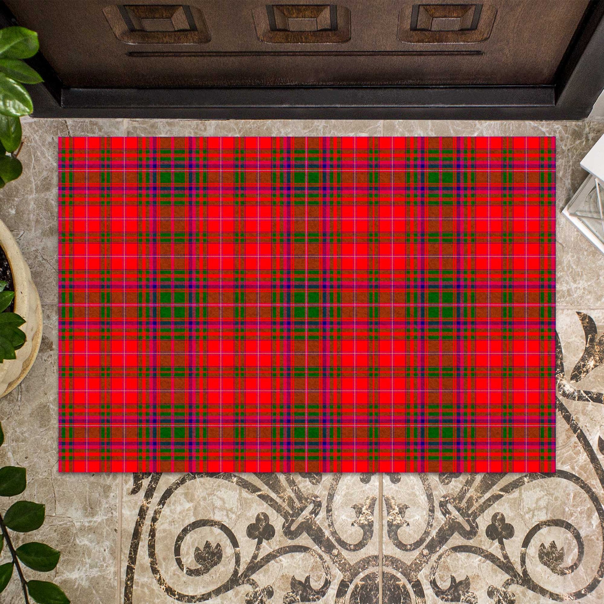 MacDougall Modern Tartan Door Mat - Tartanvibesclothing