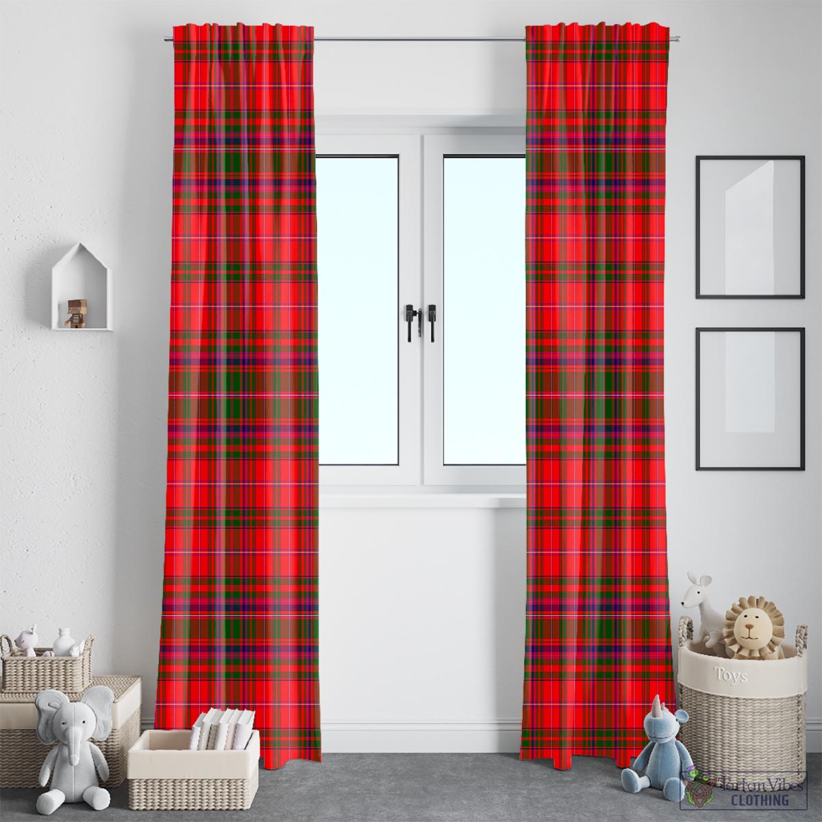 MacDougall Modern Tartan Window Curtain