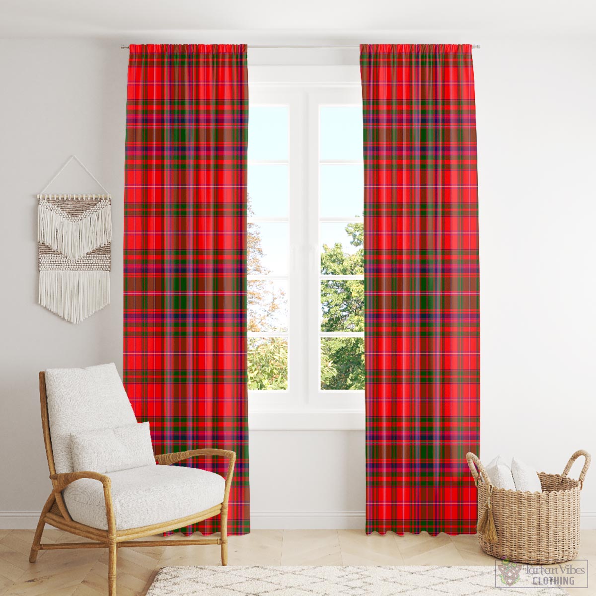 MacDougall Modern Tartan Window Curtain