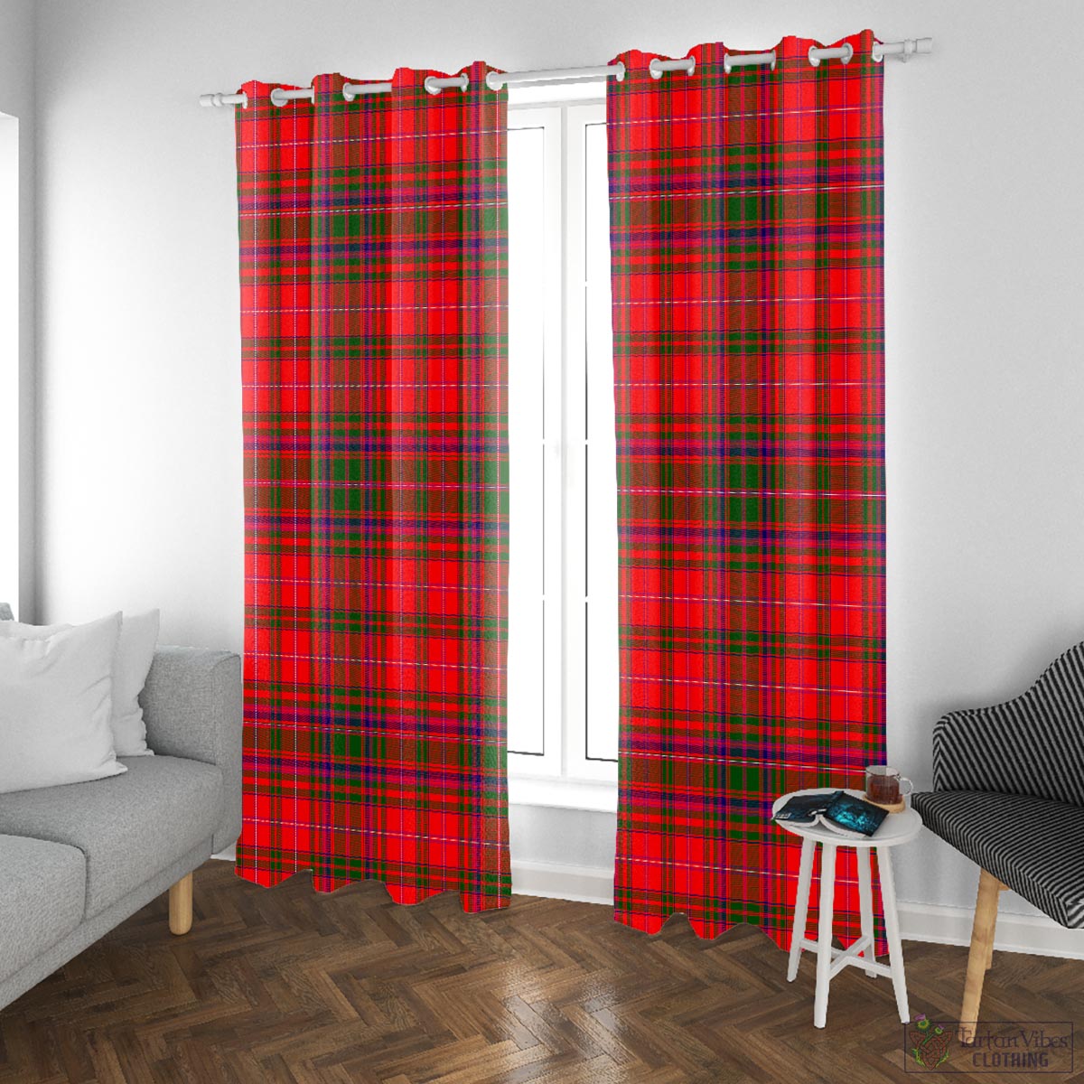 MacDougall Modern Tartan Window Curtain