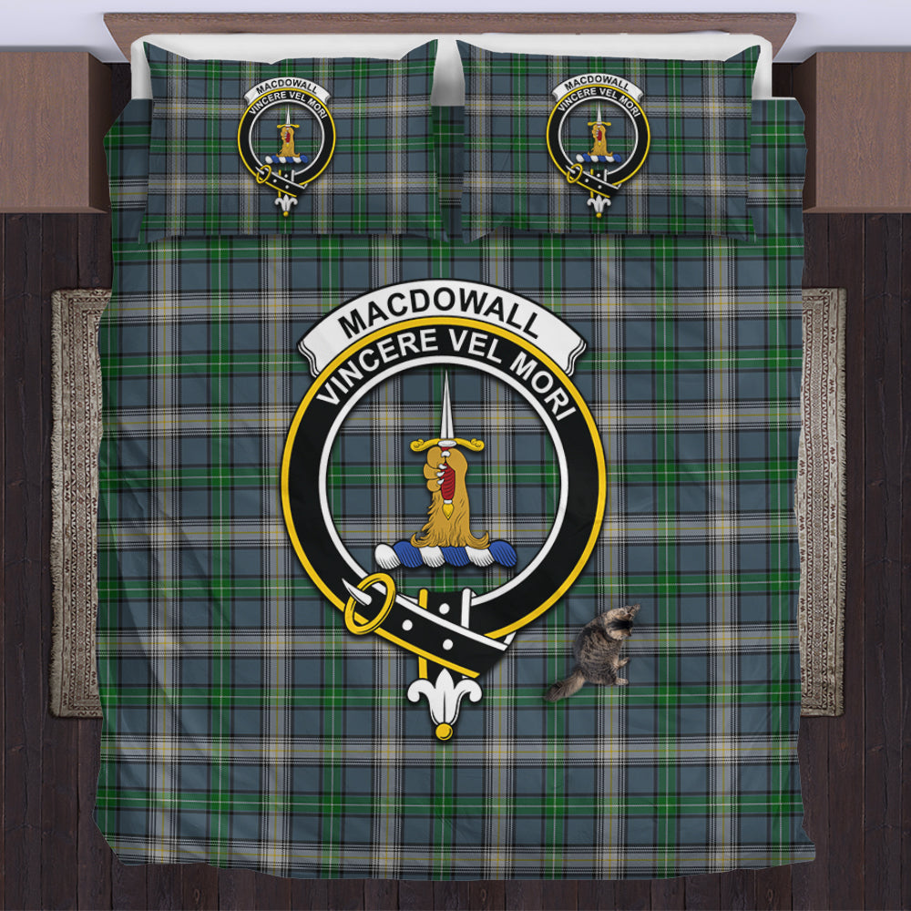 MacDowall (McDowall) Tartan Bedding Set with Family Crest US Bedding Set - Tartan Vibes Clothing