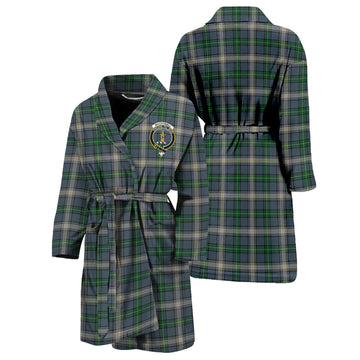 MacDowall (McDowall) Tartan Bathrobe with Family Crest