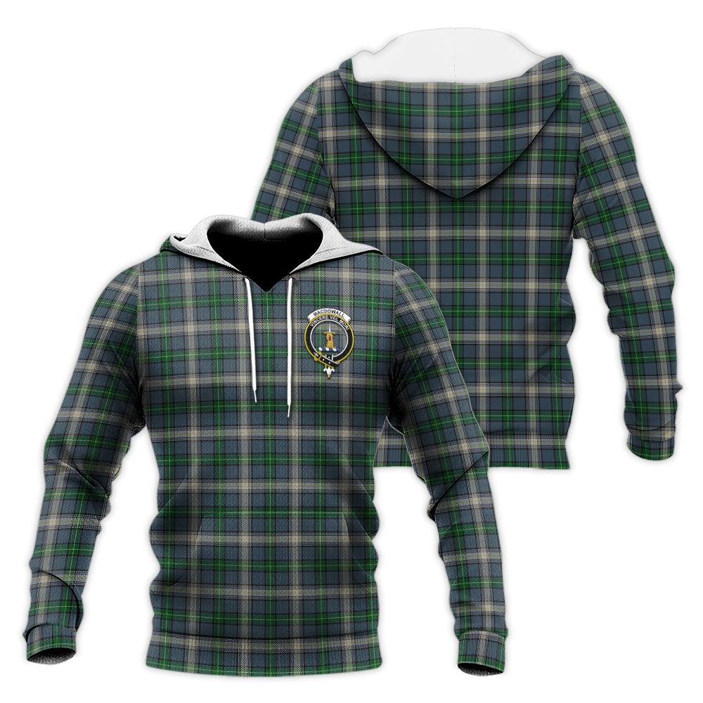 MacDowall (McDowall) Tartan Knitted Hoodie with Family Crest Unisex Knitted Pullover Hoodie - Tartan Vibes Clothing
