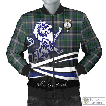 MacDowall (McDowall) Tartan Bomber Jacket with Alba Gu Brath Regal Lion Emblem