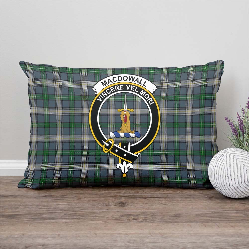 MacDowall (McDowall) Tartan Pillow Cover with Family Crest - Tartan Vibes Clothing