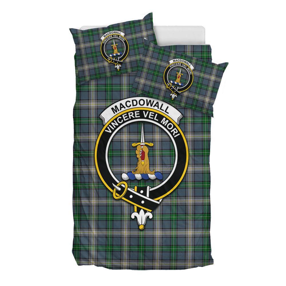 MacDowall (McDowall) Tartan Bedding Set with Family Crest - Tartan Vibes Clothing