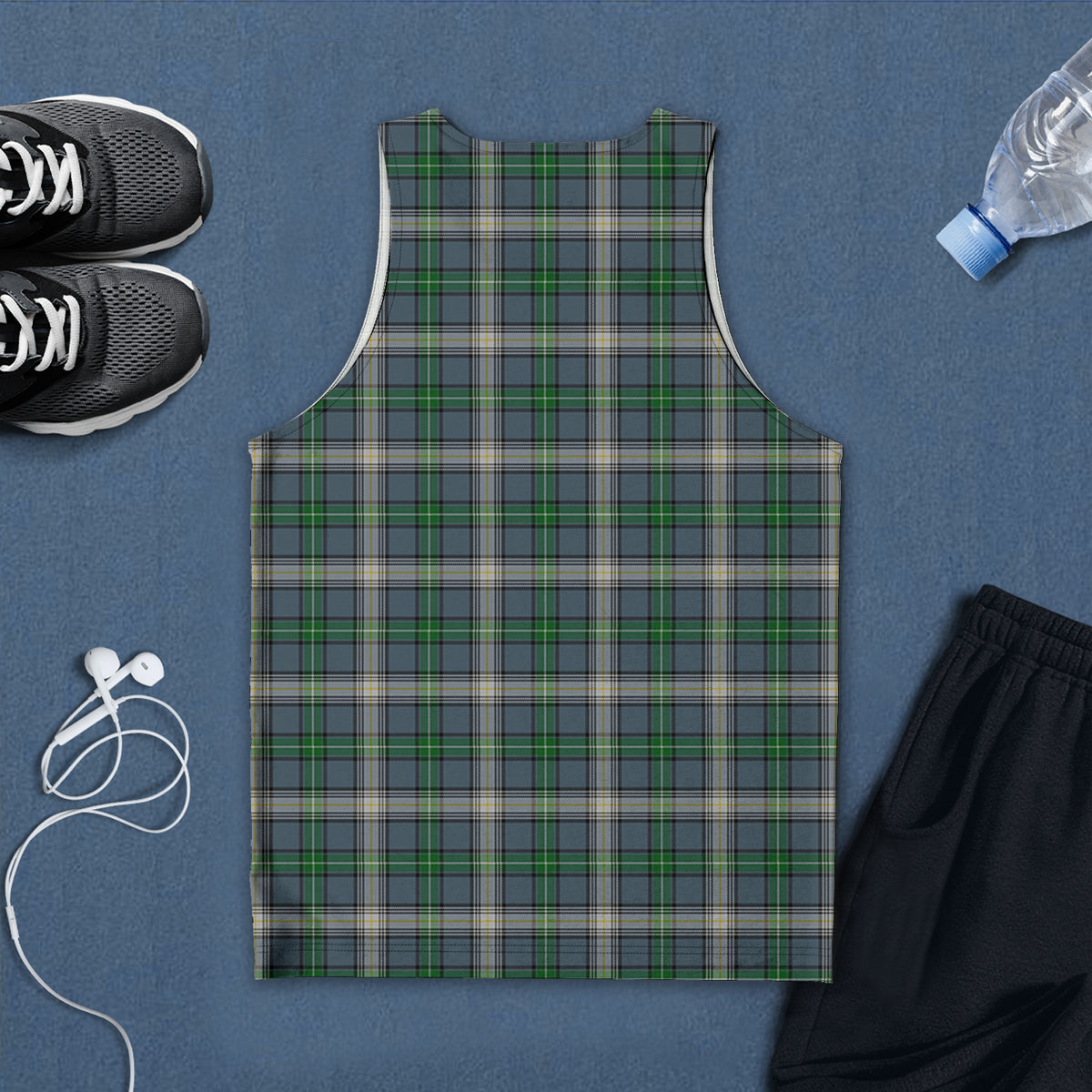 MacDowall (McDowall) Tartan Mens Tank Top with Family Crest - Tartan Vibes Clothing