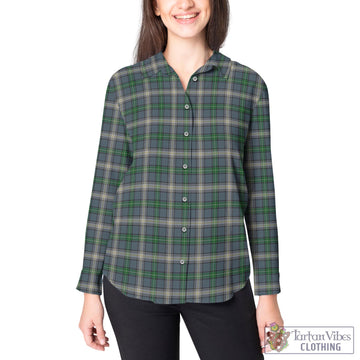 MacDowall (McDowall) Tartan Women's Casual Shirt