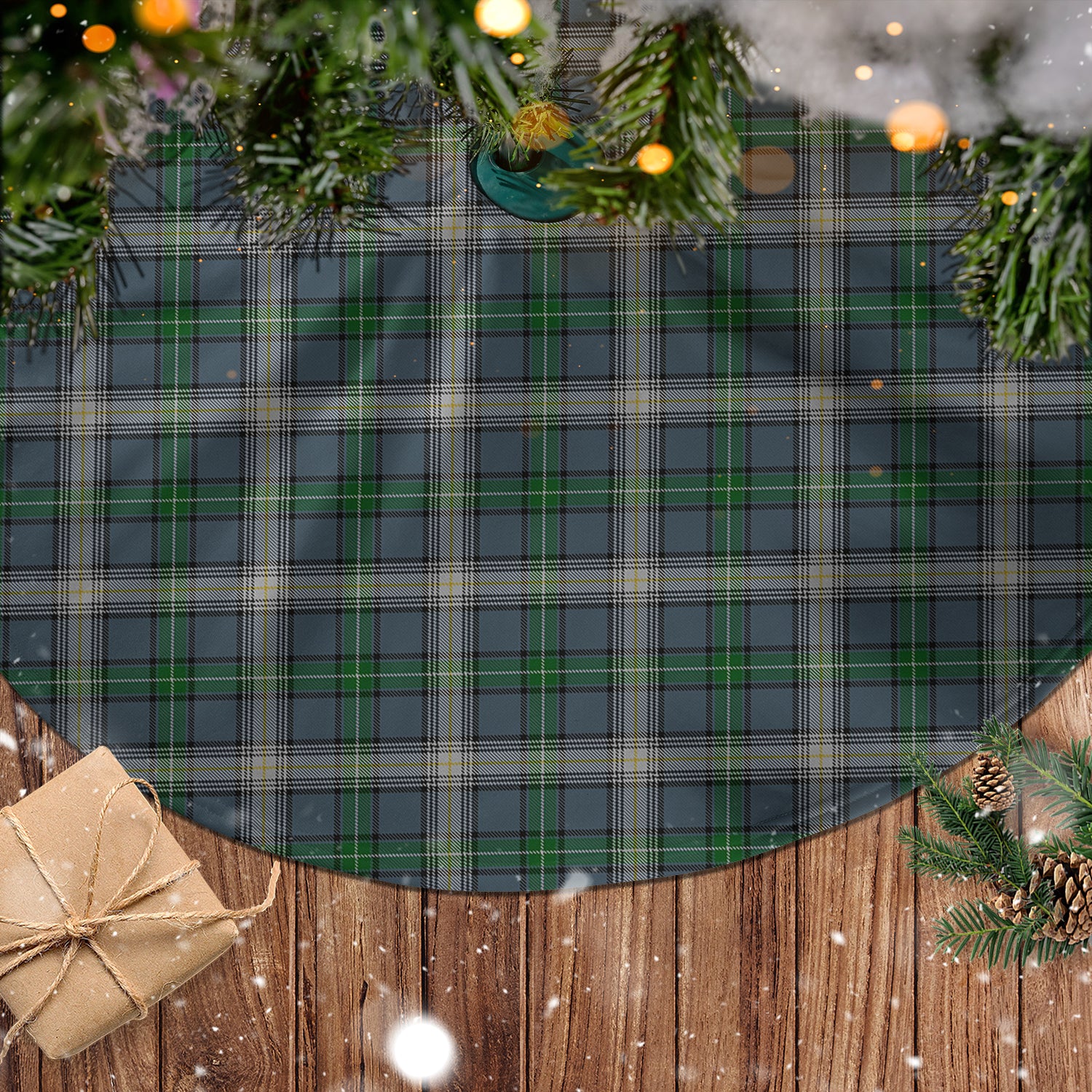 MacDowall Tartan Christmas Tree Skirt - Tartanvibesclothing