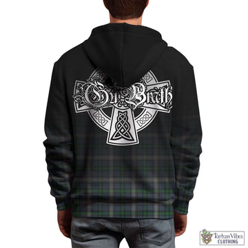 MacDowall (McDowall) Tartan Hoodie Featuring Alba Gu Brath Family Crest Celtic Inspired