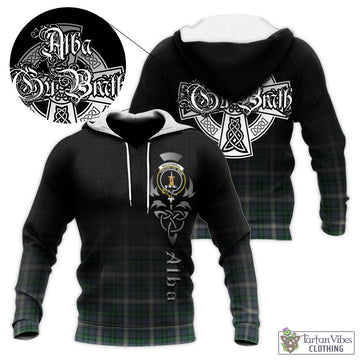 MacDowall (McDowall) Tartan Knitted Hoodie Featuring Alba Gu Brath Family Crest Celtic Inspired - Tartan Vibes Clothing